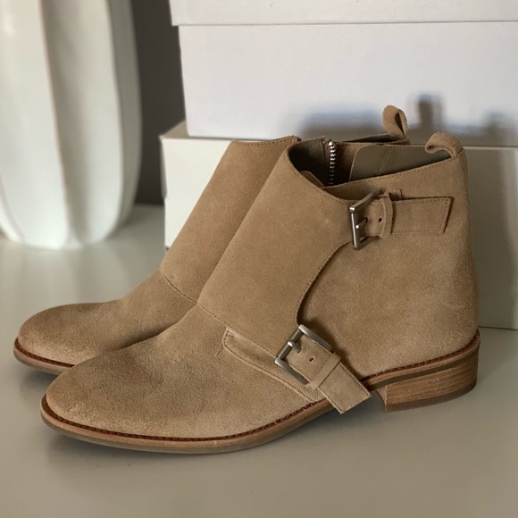 NWOB Michael Kors Ltd Ed Leather Ankle Boots 8 - Picture 1 of 8